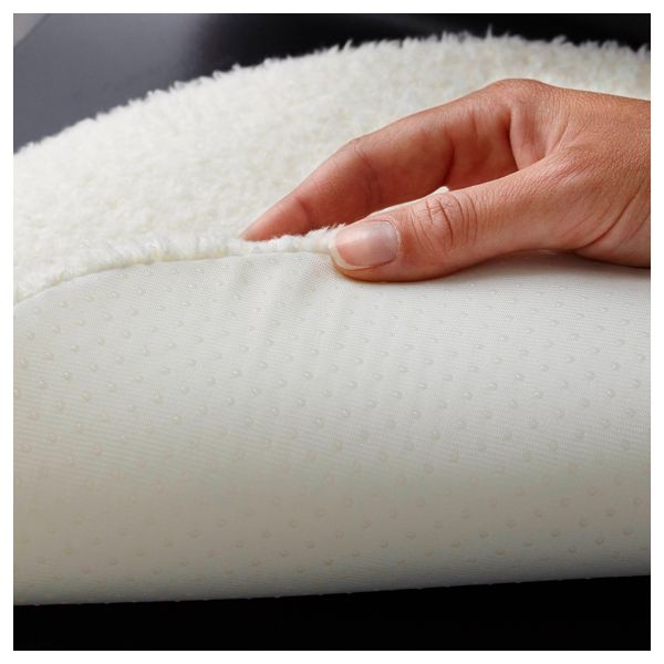 Подушка на стул БЕРТИЛЬ, белый с оттенком (33 см) - схема-чертеж с размерами