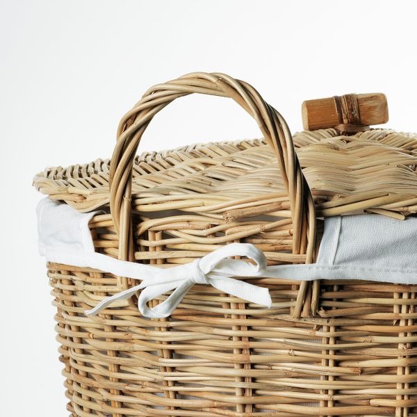 Корзина для белья IKEA BORSTAD БОРСТАД 504.644.17 - фото 2