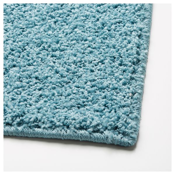 Ковер, длинный ворс АЛЛЕРСЛЕВ, синий (133x180 см) - схема-чертеж с размерами