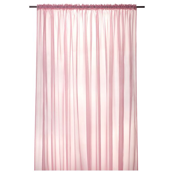 Гардина, розовый 300x300 см IKEA REVLUMMER РЕВЛУММЕР 005.204.11 - фото 1