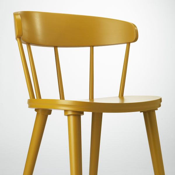 Стул, желтый IKEA OMTÄNKSAM ОМТЭНКСАМ 904.694.13 - фото 3