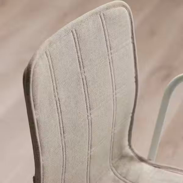 LÄKTARE Конференц-стул - светло-бежевый/белый - фото 12