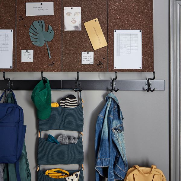 Доска для записей, с кнопками, пробка темно-коричневый 35x60 см IKEA SVENSÅS СВЕНСОС 504.322.47 - фото 3