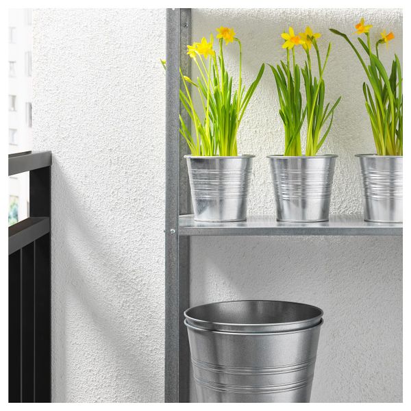 Растение в горшке, нарцисс, 9 см IKEA НАРЦИСС ЦИКЛАМЕНОВЫЙ 303.927.61 - схема-чертеж с размерами