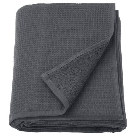 Простыня банная, антрацит 100x150 см IKEA SALVIKEN САЛЬВИКЕН 205.236.54