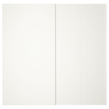 Пара раздвижных дверей ХАСВИК, белый