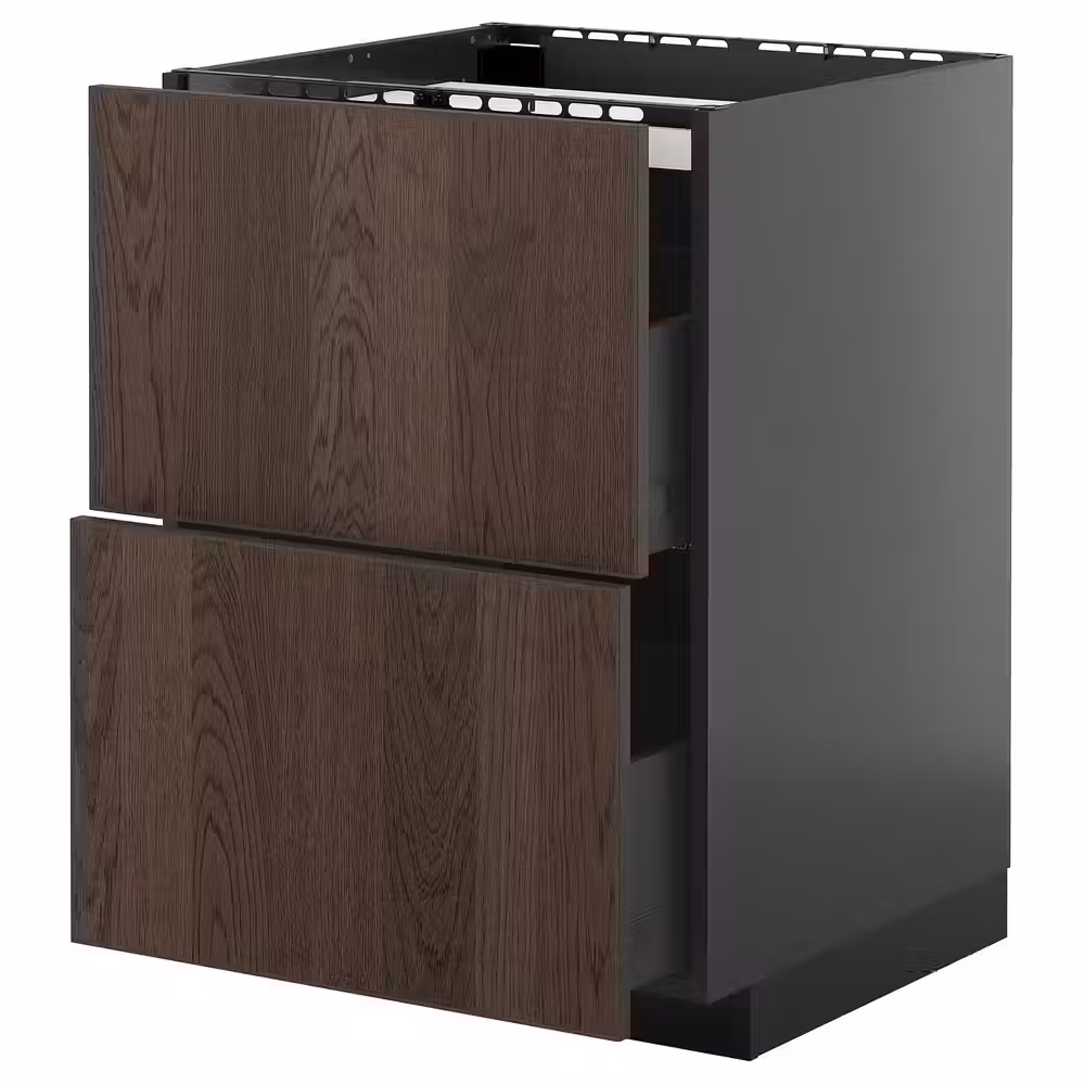 METOD / KNIVSHULT Шкаф д/варочной панели/2фасада/2ящ - фото 1