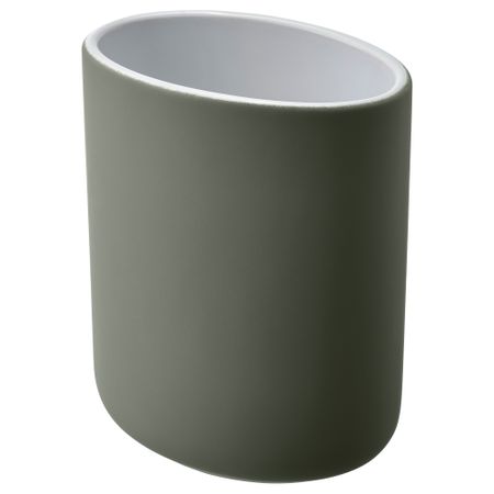 Держатель для зубных щеток, серо-зеленый IKEA EKOLN 204.967.97
