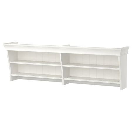 Полочный, арочный модуль, 152x47 см, белый IKEA LIATORP ЛИАТОРП 601.165.97