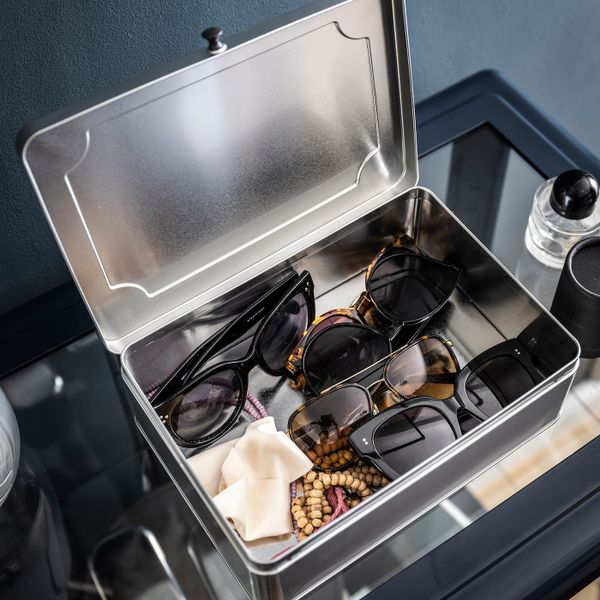 Контейнер с крышкой, 2 шт., металлический IKEA ANILINARE АНИЛИНАРЕ 704.682.78 - фото 3