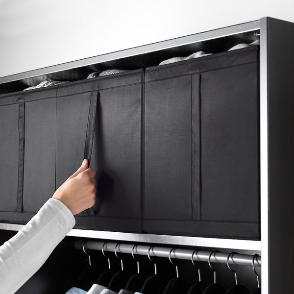 Коробка, черный 31x55x33 см IKEA СКУББ 303.889.38 - фото 3