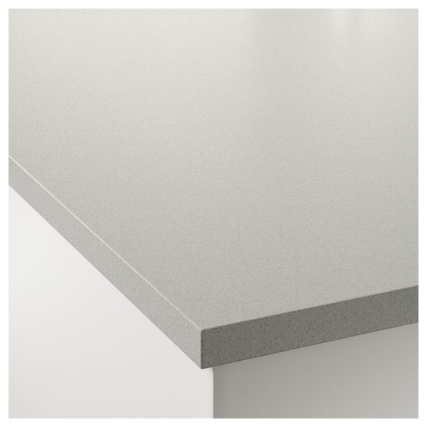 Столешница ЭКБАККЕН, светло-серый под камень (246x2.8 см) - схема-чертеж с размерами