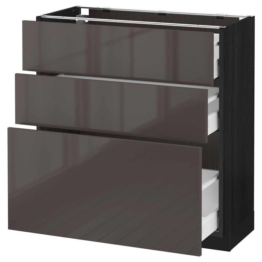 IKEA, вид спереди - схема-чертеж с размерами