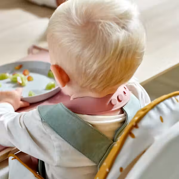 GULDVÄVARE ГУЛЬДВЭВАРЕ Нагрудник - бледно-розовый - фото 3