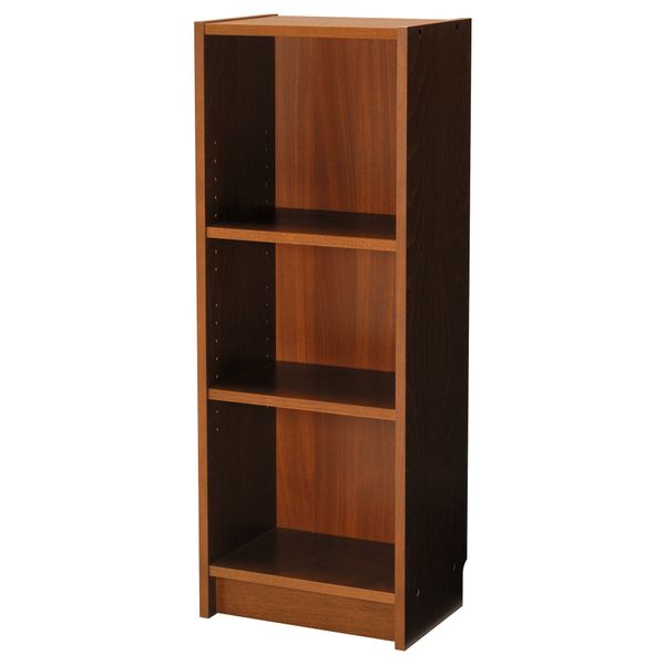 Стеллаж БИЛЛИ, классический коричневый (40x28x106 см) - схема-чертеж с размерами