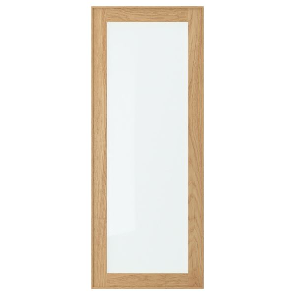 Стеклянная дверь, дуб 40x100 см IKEA EKESTAD ЭКЕСТАД 903.671.17 - фото 1