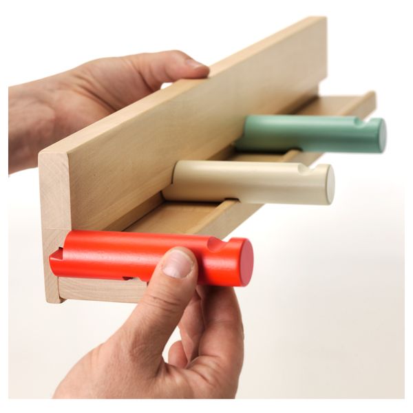 Настенная планка 118/8крючков 25мм ИКЕА ПС 2014 - схема-чертеж с размерами