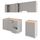Кухня, серый 280x61x220 см IKEA KNOXHULT КНОКСХУЛЬТ 394.006.67