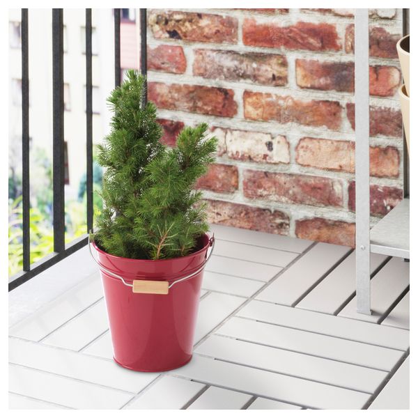 Ведро/горшок СОККЕР, д/дома/улицы, красный (2.5 л) - фото 2