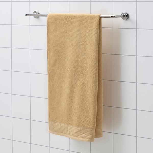 Банное полотенце, светло-желтый 70x140 см IKEA VINARN ВИНАРН 205.083.33 - схема-чертеж с размерами