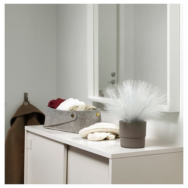 Искусственное растение с подсветкой ФЕЙКА, с батарейным питанием, Сосна белый (9 см) - фото 2