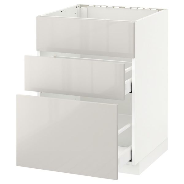 METOD / MAXIMERA Напольн шк п-мойку+3фрнт пнл/2ящ - фото 1