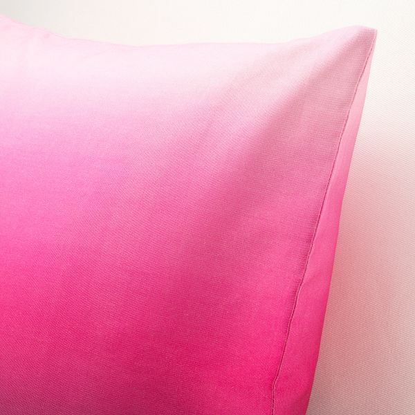 Чехол на подушку, темно-сиреневый, ярко-розовый, 50x50 см IKEA СТРЭВКЛИНТ 204.438.36 - фото 2