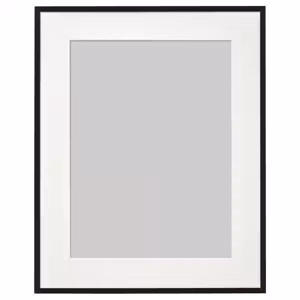 LOMVIKEN Рама - чёрный 40x50 см - фото 1