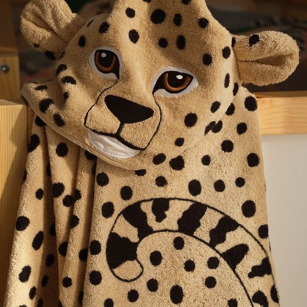 SANDLÖPARE Полотенце с капюшоном - схема-чертеж с размерами