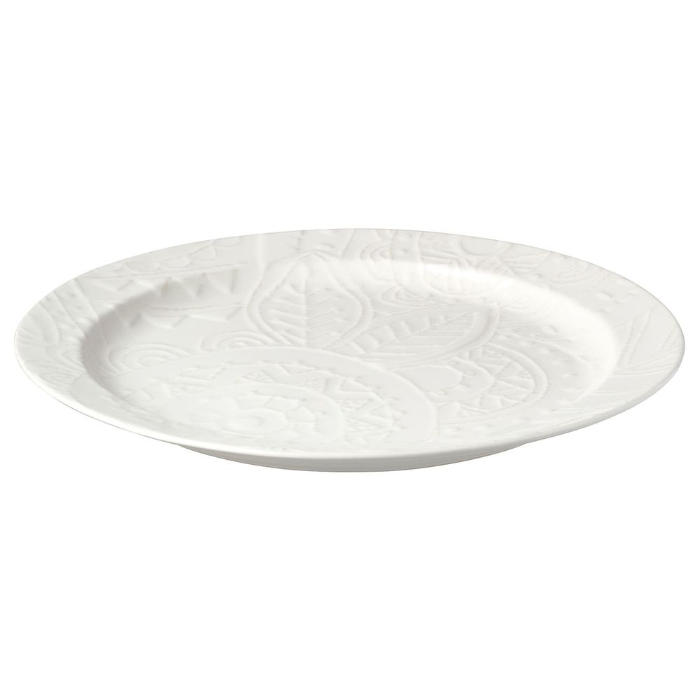 Блюдо, с рисунком, белый, 34 см IKEA ВИНТЕРФЕСТ 704.329.20 - фото 1