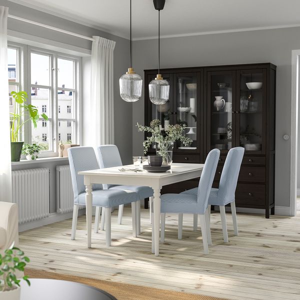 Стол и 4 стула, 155, 215 cm IKEA INGATORP ИНГАТОРП, BERGMUND БЕРГМУНД 694.082.09 - фото 3