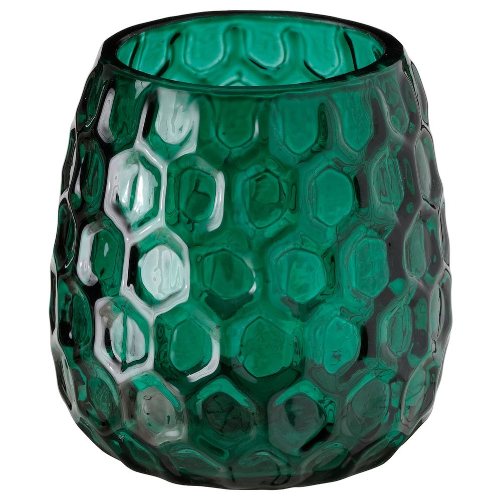 Подсвечник, зеленый 7 см IKEA BESKAFFAD БЕСКАФФАД 605.018.67 - фото 1