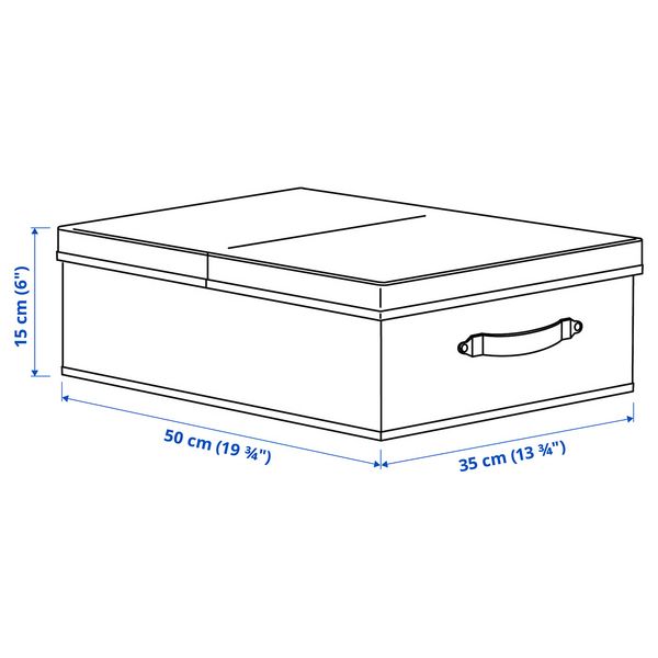 Упаковка 6 из 5 для IKEA - схема-чертеж с размерами