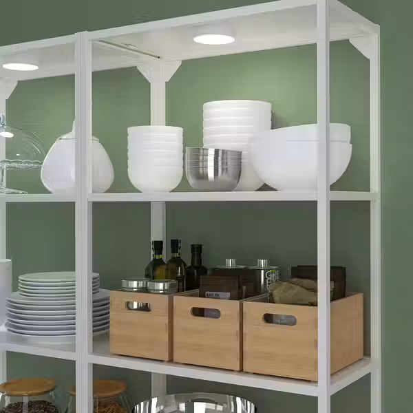 KÖLVATTEN Софит светодиодный - белый/с батарейным питанием - фото 2