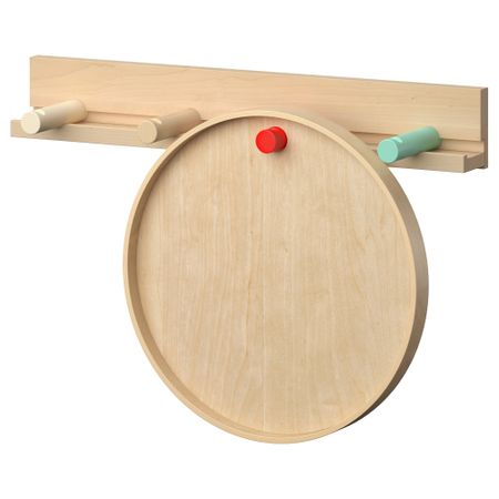 Настенная планка 55/поднос, 4 крючка 25мм ИКЕА ПС 2014