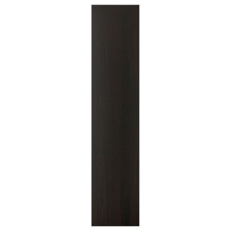 Дверца с петлями, дубовый шпон, черно-коричневая морилка 50x229 см IKEA REPVÅG РЕПВОГ 992.843.25