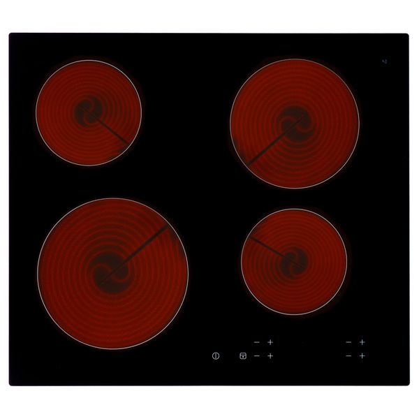 Варочная панель стеклокерамика БАРМХЭРТИГ, черный (59 см) - фото 1