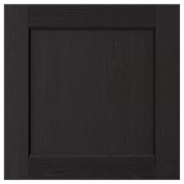 LERHYTTAN Фронтальная панель ящика - черная морилка 40x40 см - фото 1