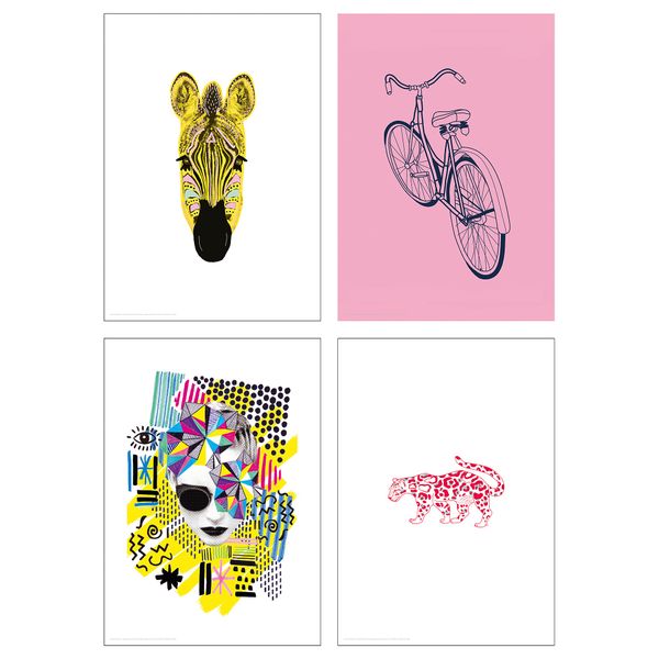 Постер БИЛЬД, Коллекция (21x30 см) - схема-чертеж с размерами