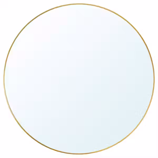 LINDBYN Зеркало - золотой 80 см - фото 1