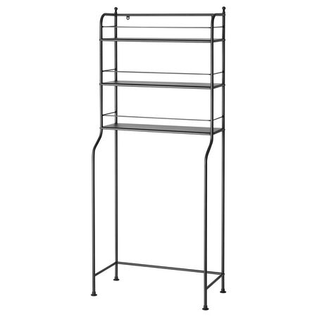 FRÖSJÖN ФРЁШЁН Полка над унитазом - чёрный 65x156 см