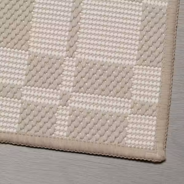 NATTÅG Кухонная коврик - бежевый/клетка 45x180 см - схема-чертеж с размерами