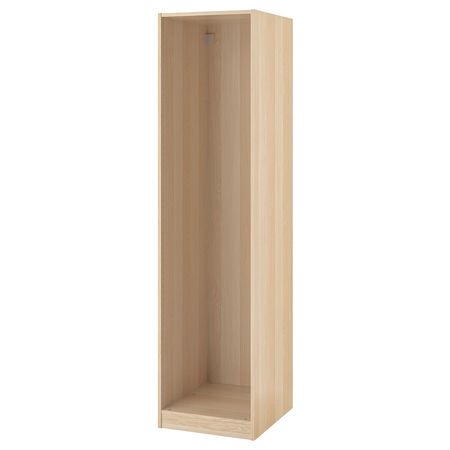 PAX Каркас гардероба - под беленый дуб 50x58x201 см