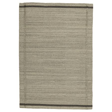 Ковер безворсовый, ручная работа/бежевый 133x195 см IKEA HÖJET ХОЭТ 303.820.45