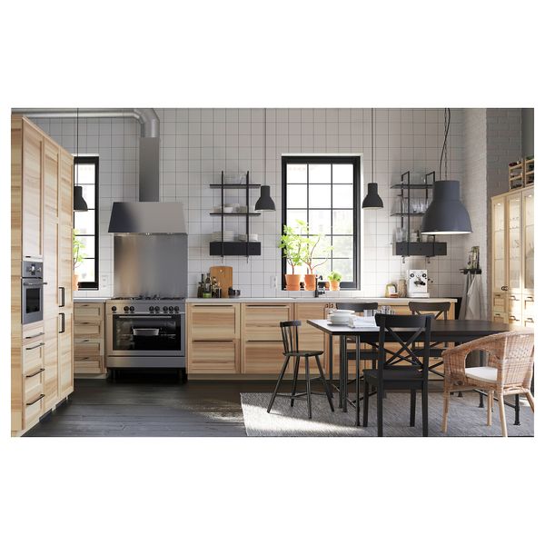 Стул, коричнево-чёрный IKEA INGOLF ИНГОЛЬФLF ИНГОЛЬФ 602.178.22 - фото 6