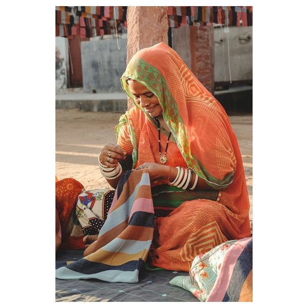 Чехол на подушку, 40x58 см, разноцветный IKEA MÄVINN 105.528.97 - фото 8