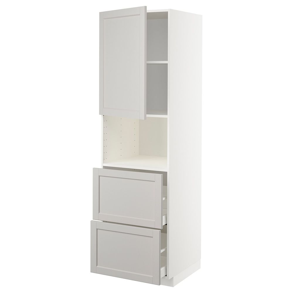 IKEA, вид спереди - схема-чертеж с размерами