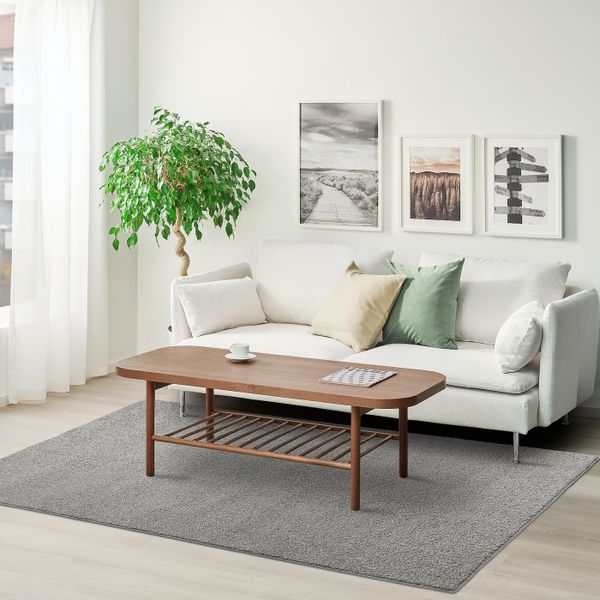 Ковер, длинный ворс, светло-серый 170x230 см IKEA ALLERSLEV АЛЛЕРСЛЕВ 405.086.95 - схема-чертеж с размерами