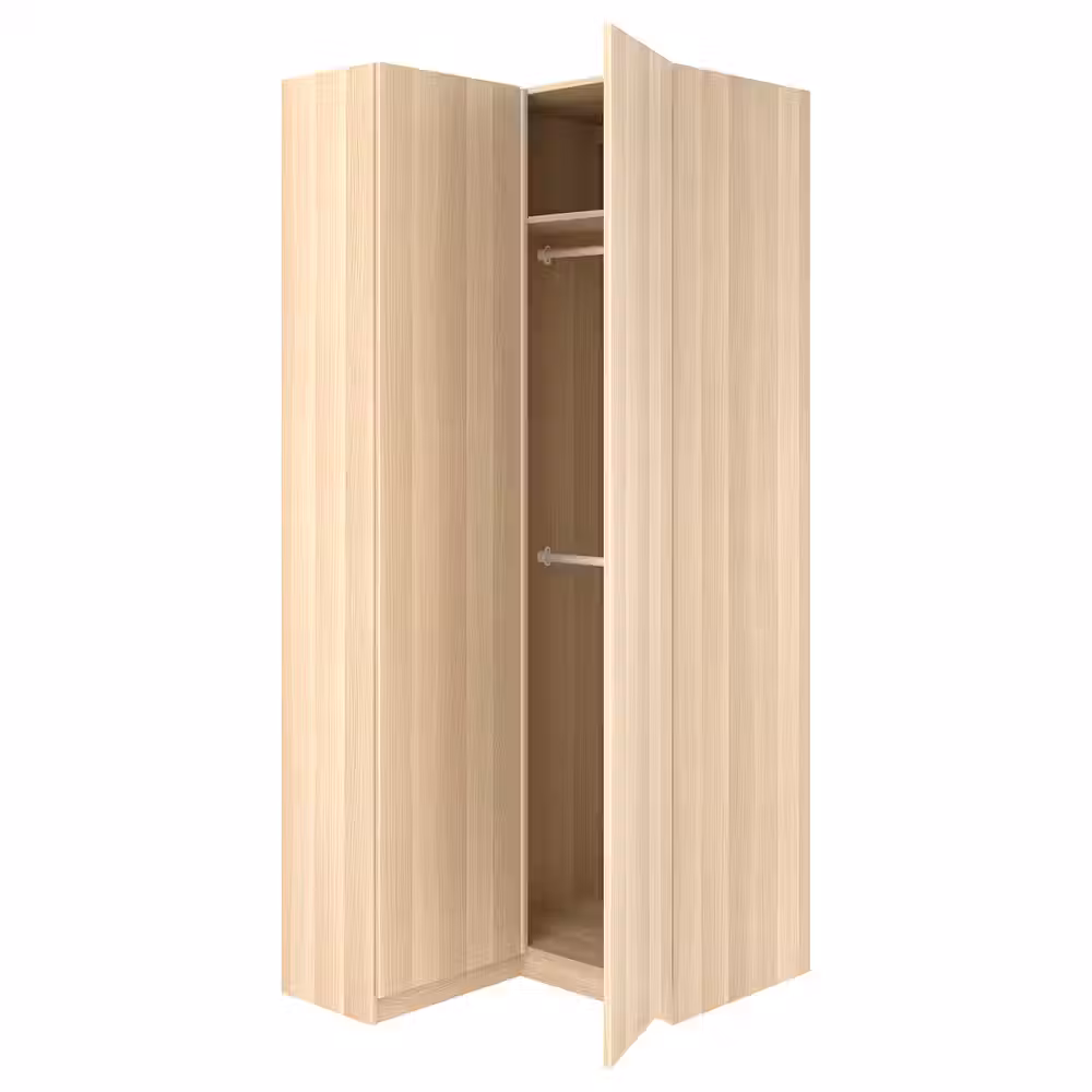 PAX / FORSAND Гардероб угловой - схема-чертеж с размерами