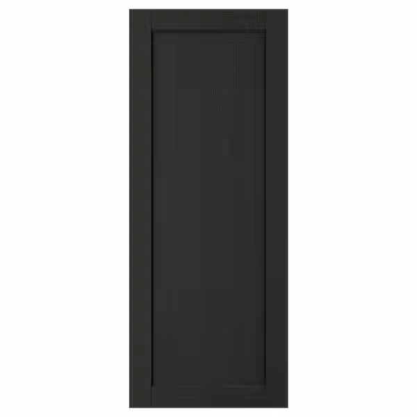 LERHYTTAN Дверь - черная морилка 40x100 см - фото 1
